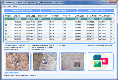 SiteLOg Free Version